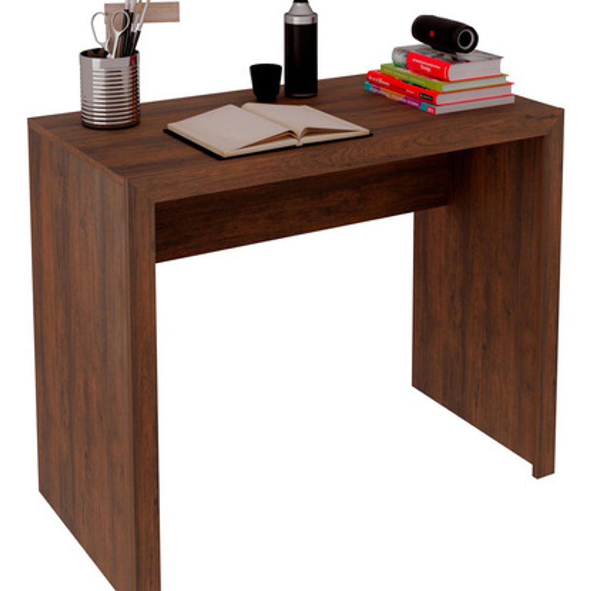 BONNO - Escritorio De Melamina Dublin Rustico Bonno