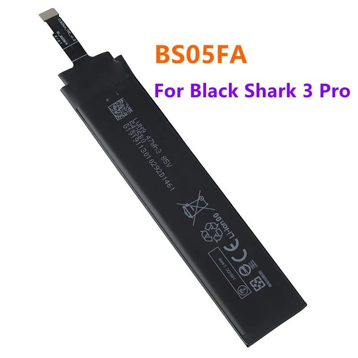 GENERICO - BATERIA BLACK SHARK 3 - 3S 5G  BS06FA  NUEVO.