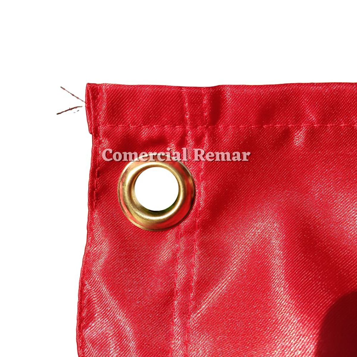 PERU - Bandera de Perú 180x100cm de Tela Raso Con Escudo y Ojales