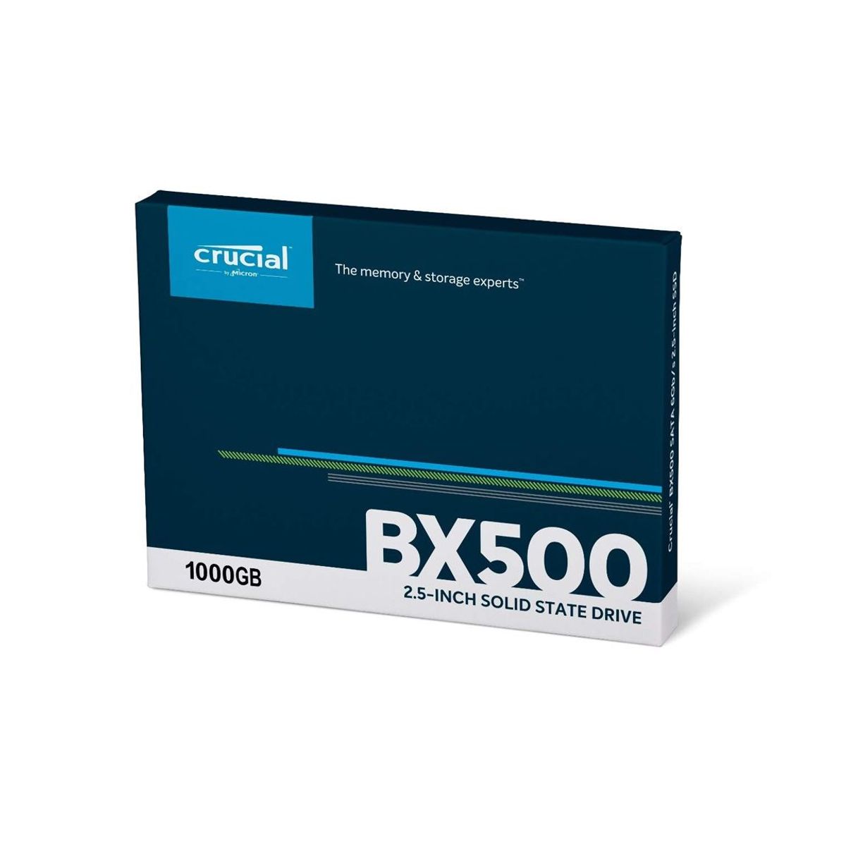 CRUCIAL - Disco Solido SSD Crucial Bx500 1 TB 2.5 SATA 540 MB/s