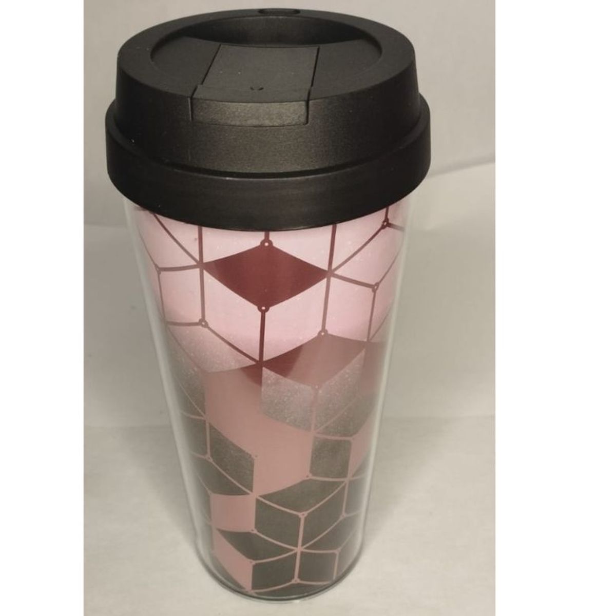 GENERICO - TOMATODO MUG CAFE NEGRO CON ROSA