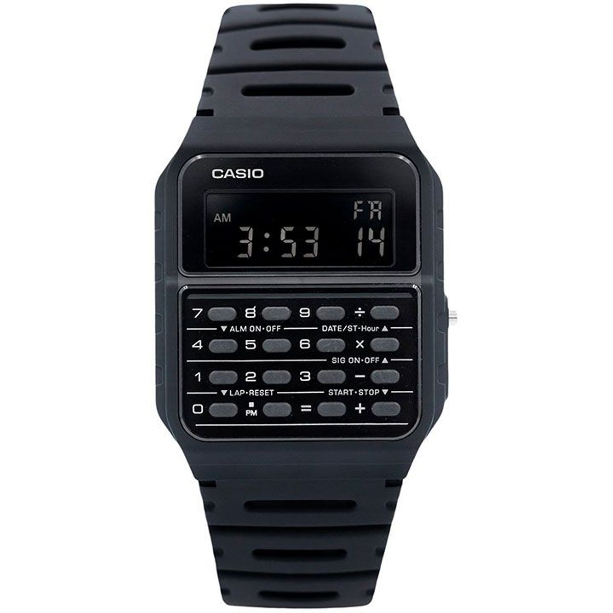 CASIO - Reloj Casio Calculadora CA-53WF-1B - Negro