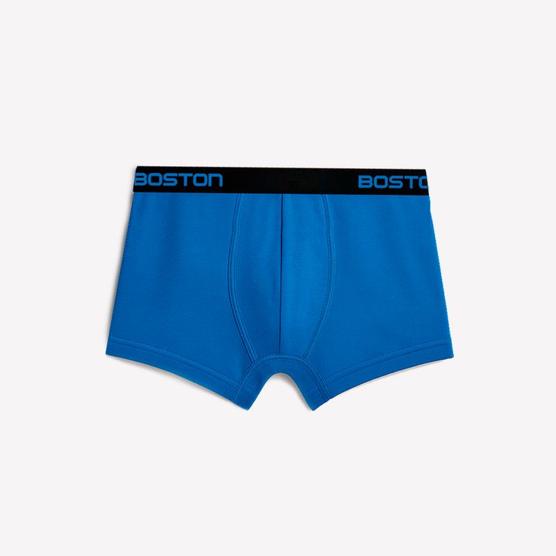 BOSTON - Bóxer Corto Boston Kids Azul Italiano