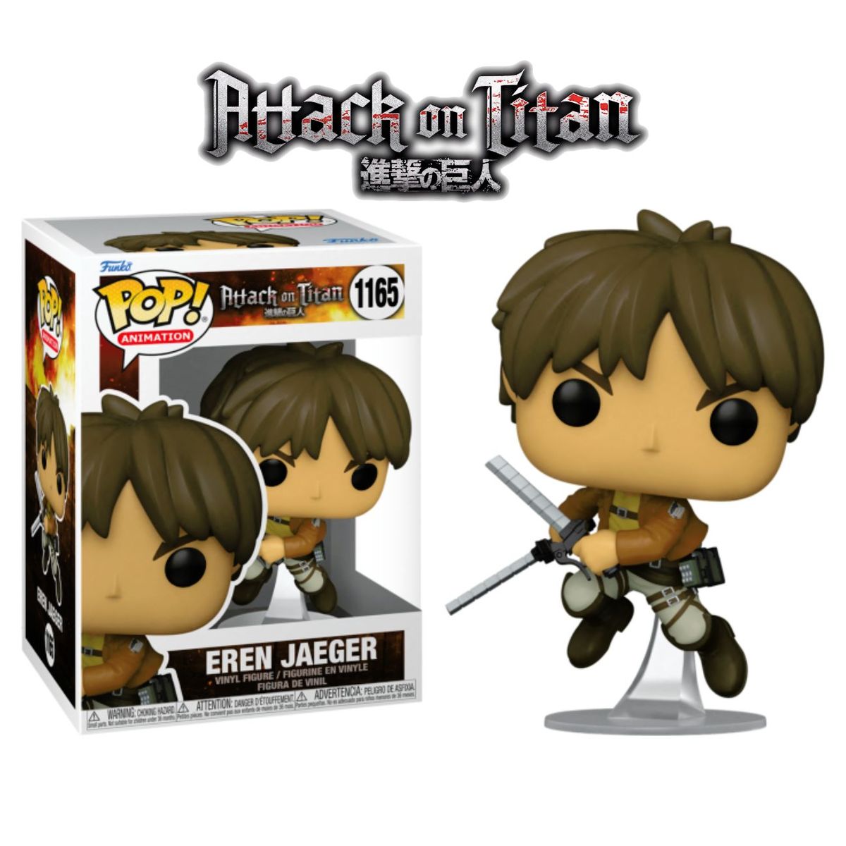 FUNKO - Funko Pop Eren Jaeger - Attack On Titan Shingeki No Kyojin