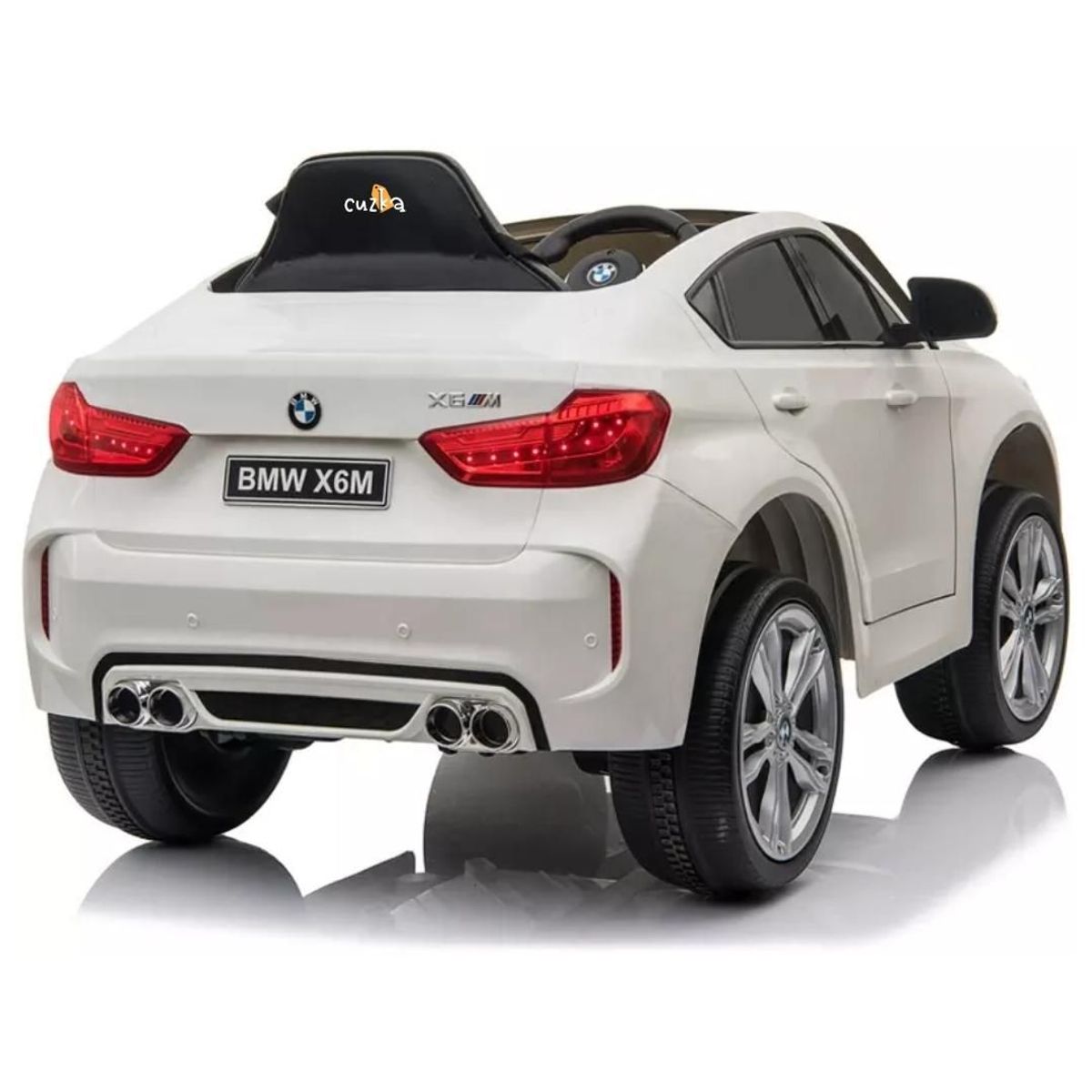 GENERICO - Carro a Batería BMW »X6M» WHITE