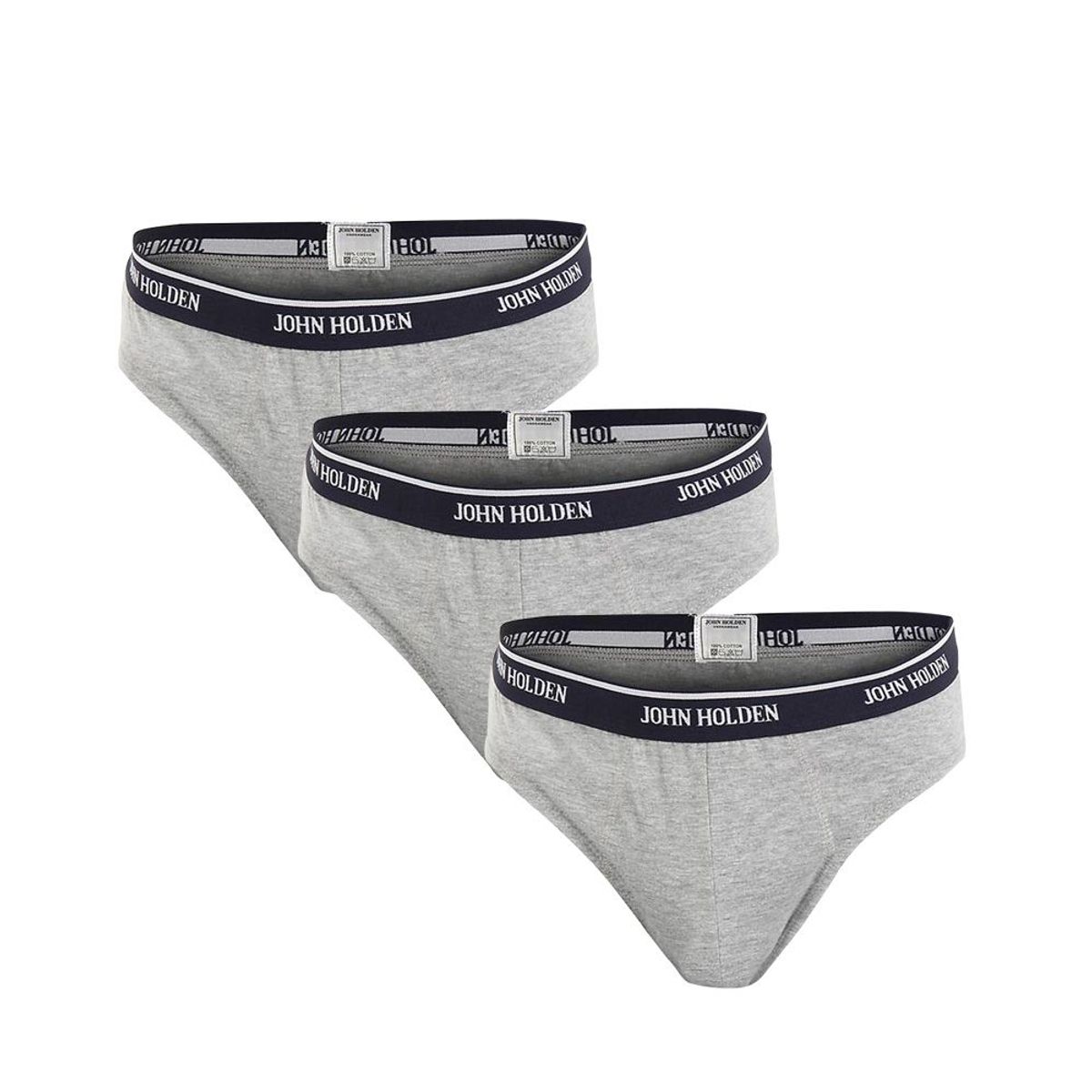 JOHN HOLDEN - Pack x3 Trusa Deportivas John Holden Plomo