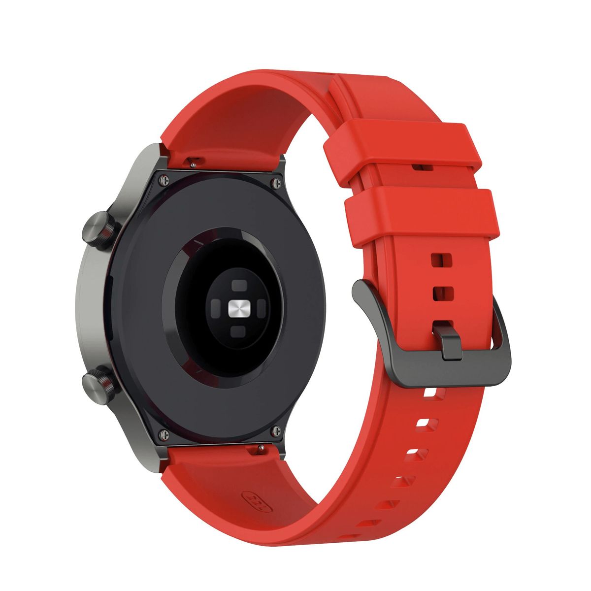 GENERICO - Correa Silicona X para Samsung Galaxy Watch 3 46mm - Gear S3 - Rojo