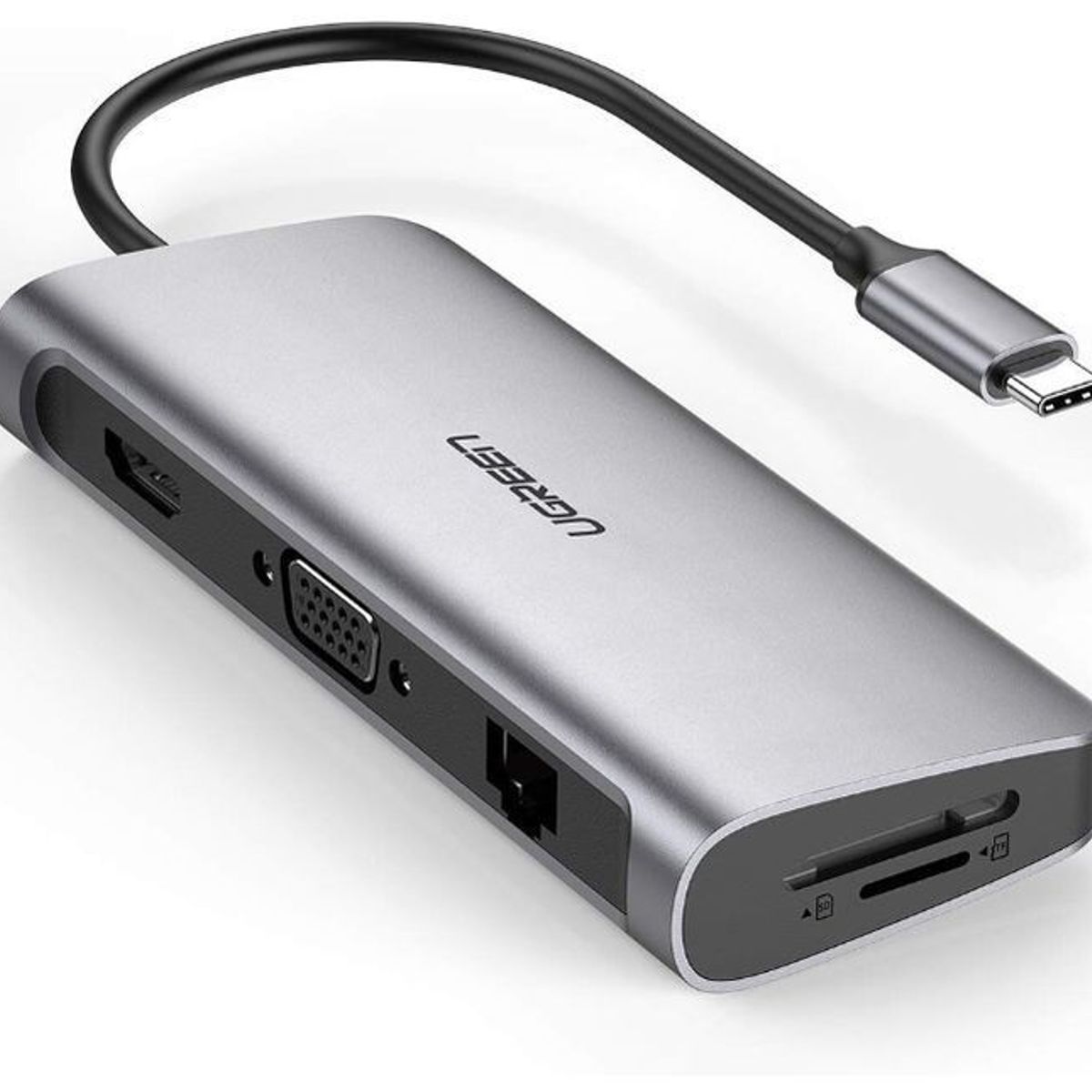 UGREEN - Adaptador Hub Multifuncional CM179 Ugreen Tipo-c 10 En 1