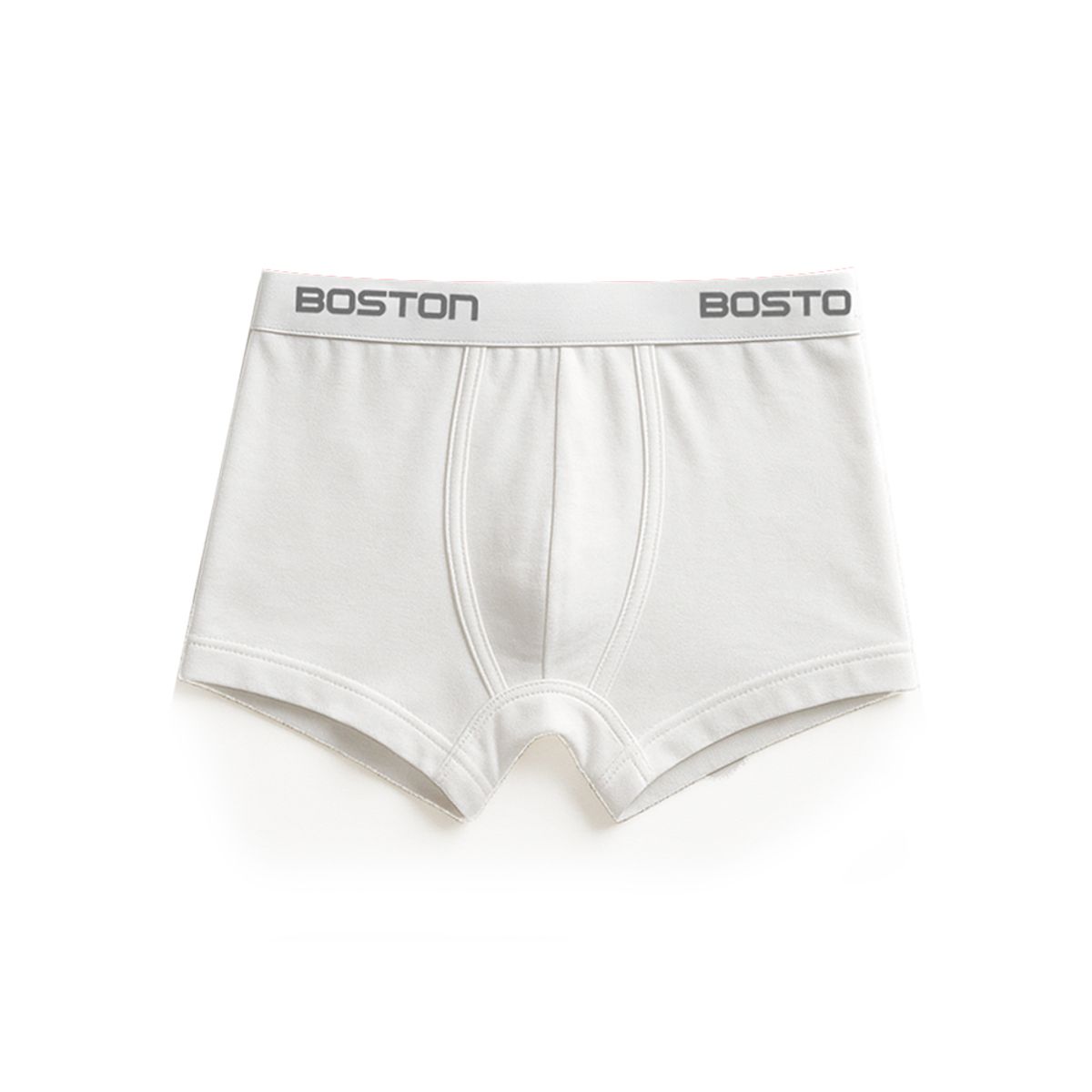 BOSTON - Pack x3 Bóxer Corto Boston Kids Blanco