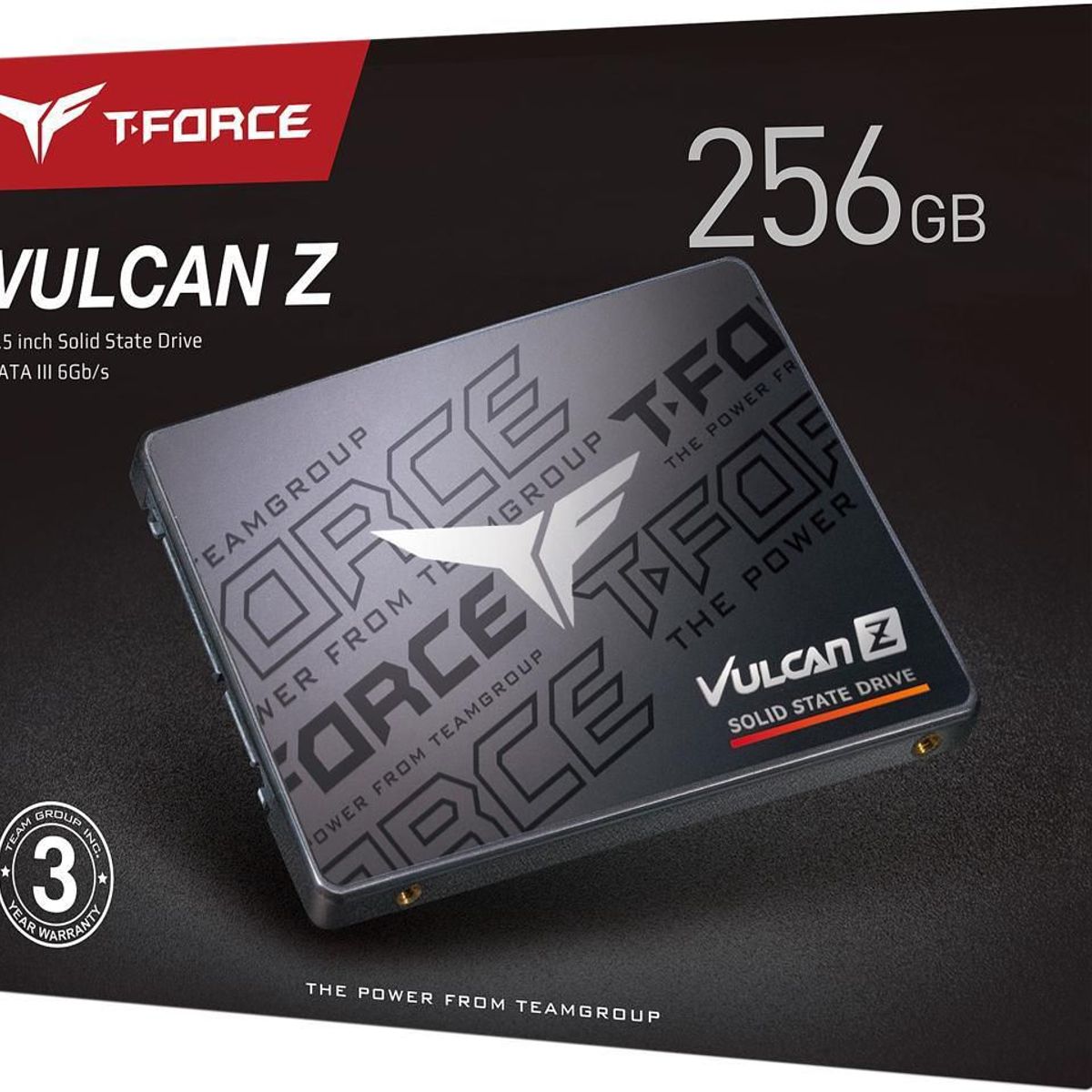 TEAMGROUP - Disco Solido SSD 256GB TEAMGROUP VULCAN Z SATA 2.5