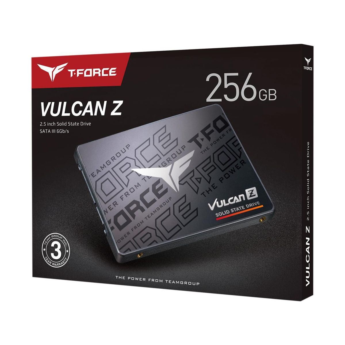 TEAMGROUP - Disco Solido SSD 256GB TEAMGROUP VULCAN Z SATA 2.5