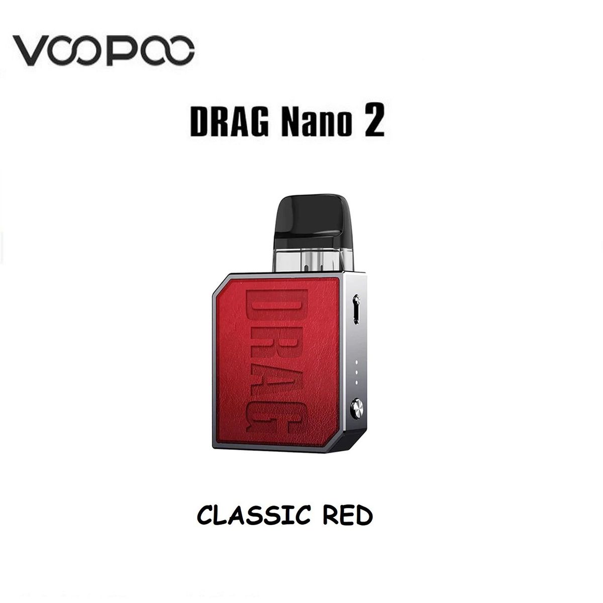 VOOPOO - Voopoo Drag Nano 2 800mAh 20W 2ml - COLOR CLASSIC RED