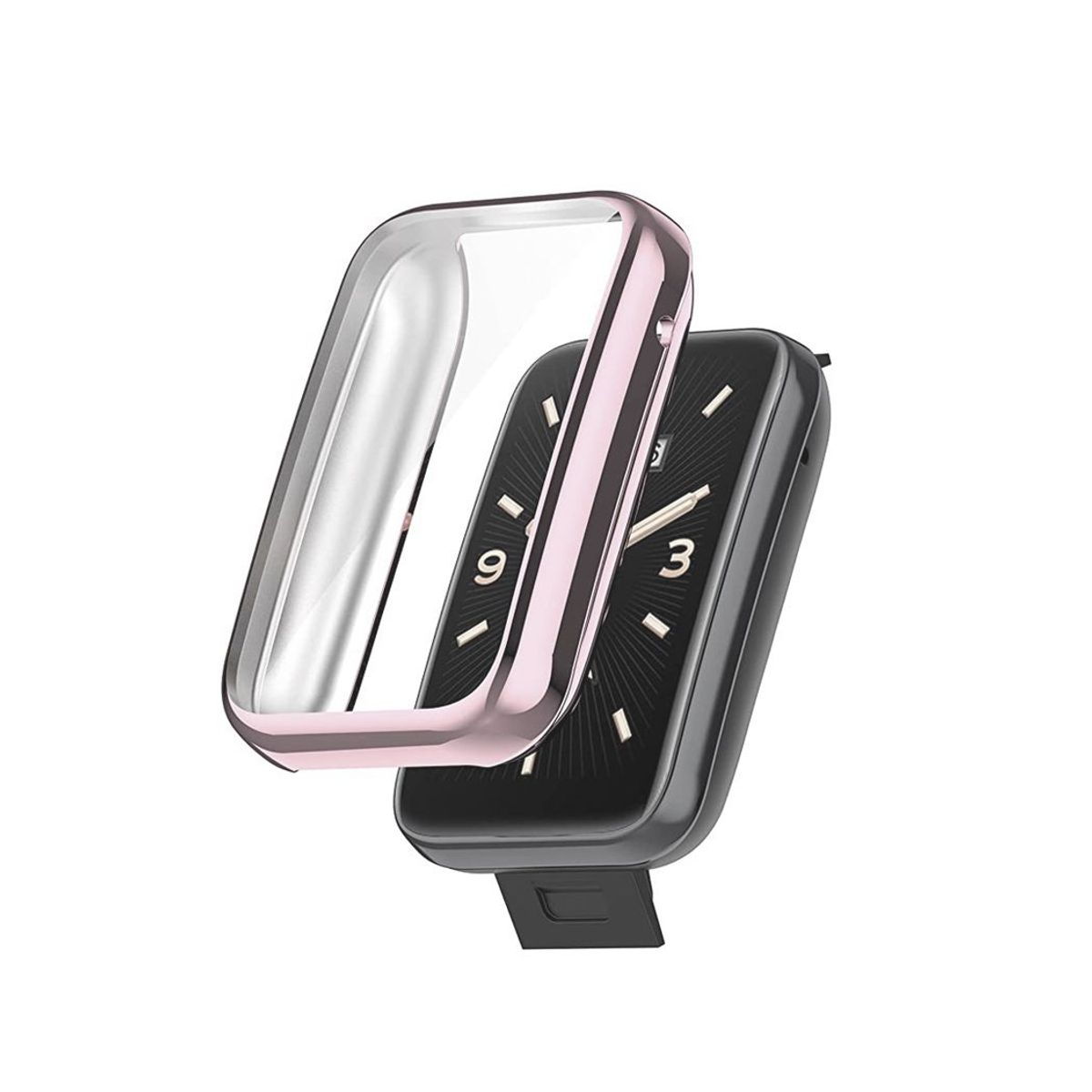 GENERICO - Funda Bumper para Xiaomi Mi Band 7 Pro Nude