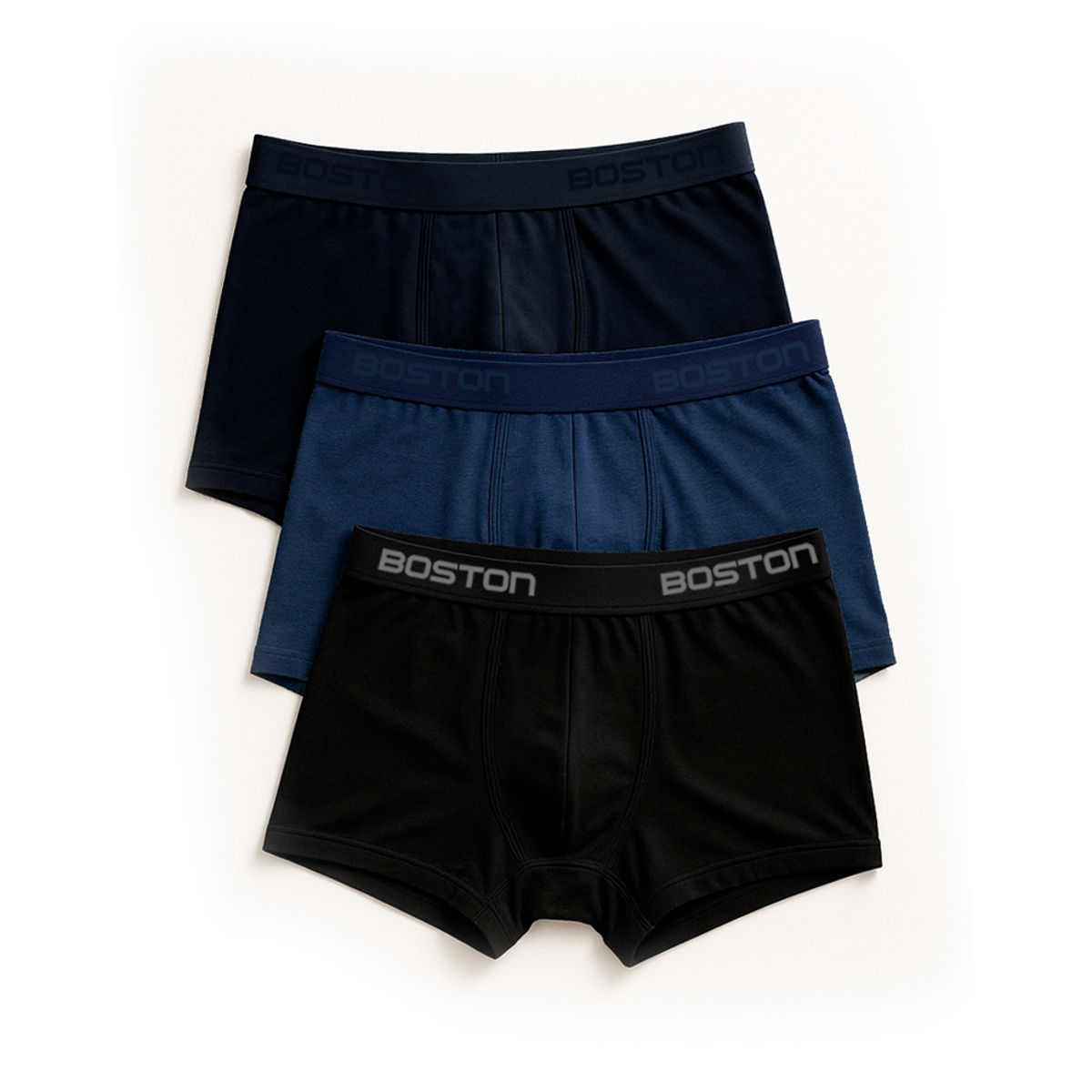 BOSTON - Pack x3 Bóxer Corto Boston Kids Multicolor 1
