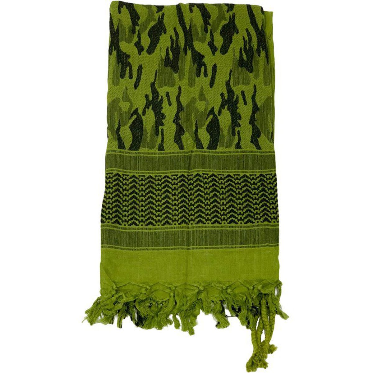 ARMY PREPPER - Bufanda MULTIPROPOSITO 100% ALGODON  verde camu_.