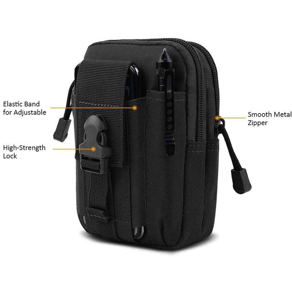 GENERICO - Mini morral molle pouch  multiproposito