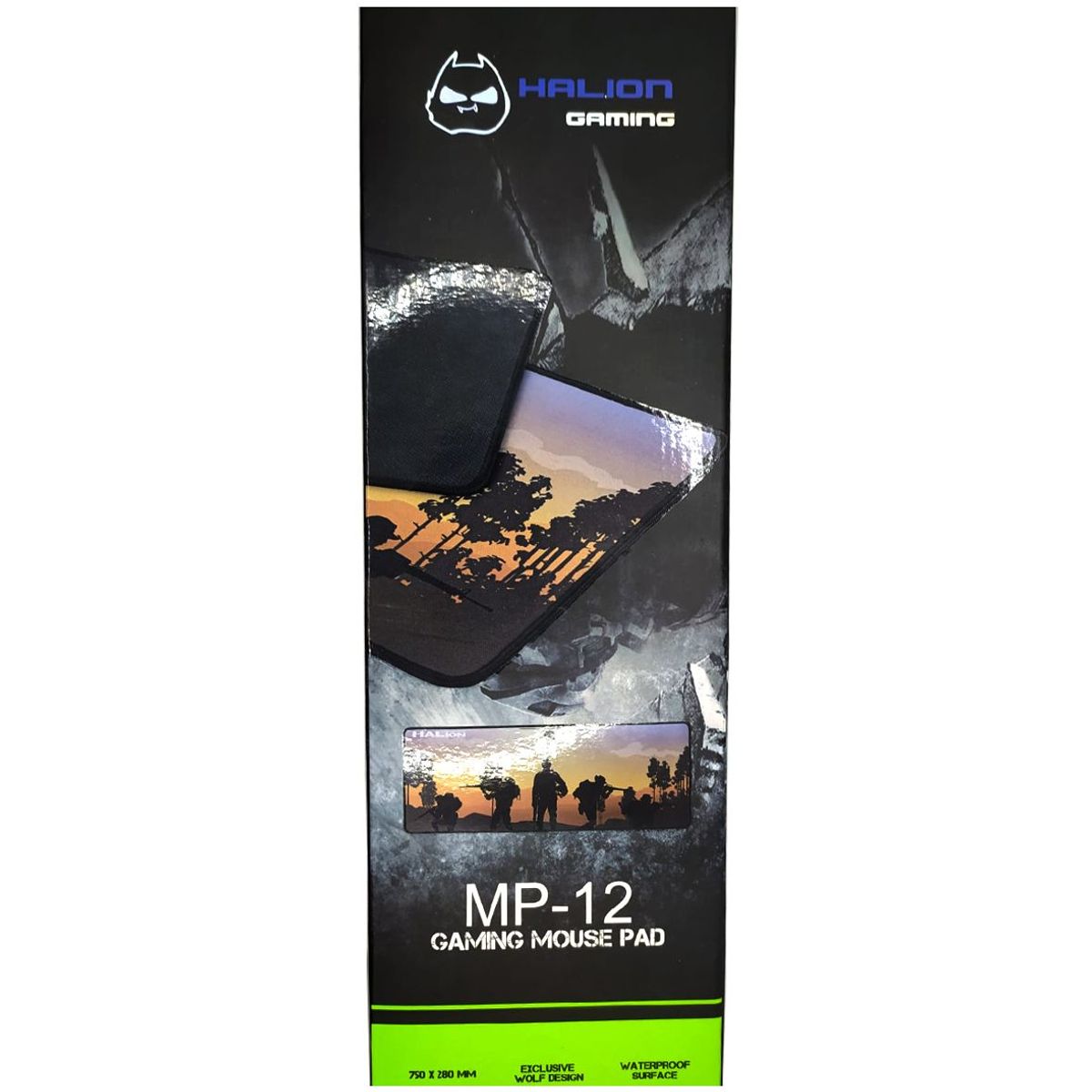 HALION - Mouse Pad Gamer - MP-12 Soldados
