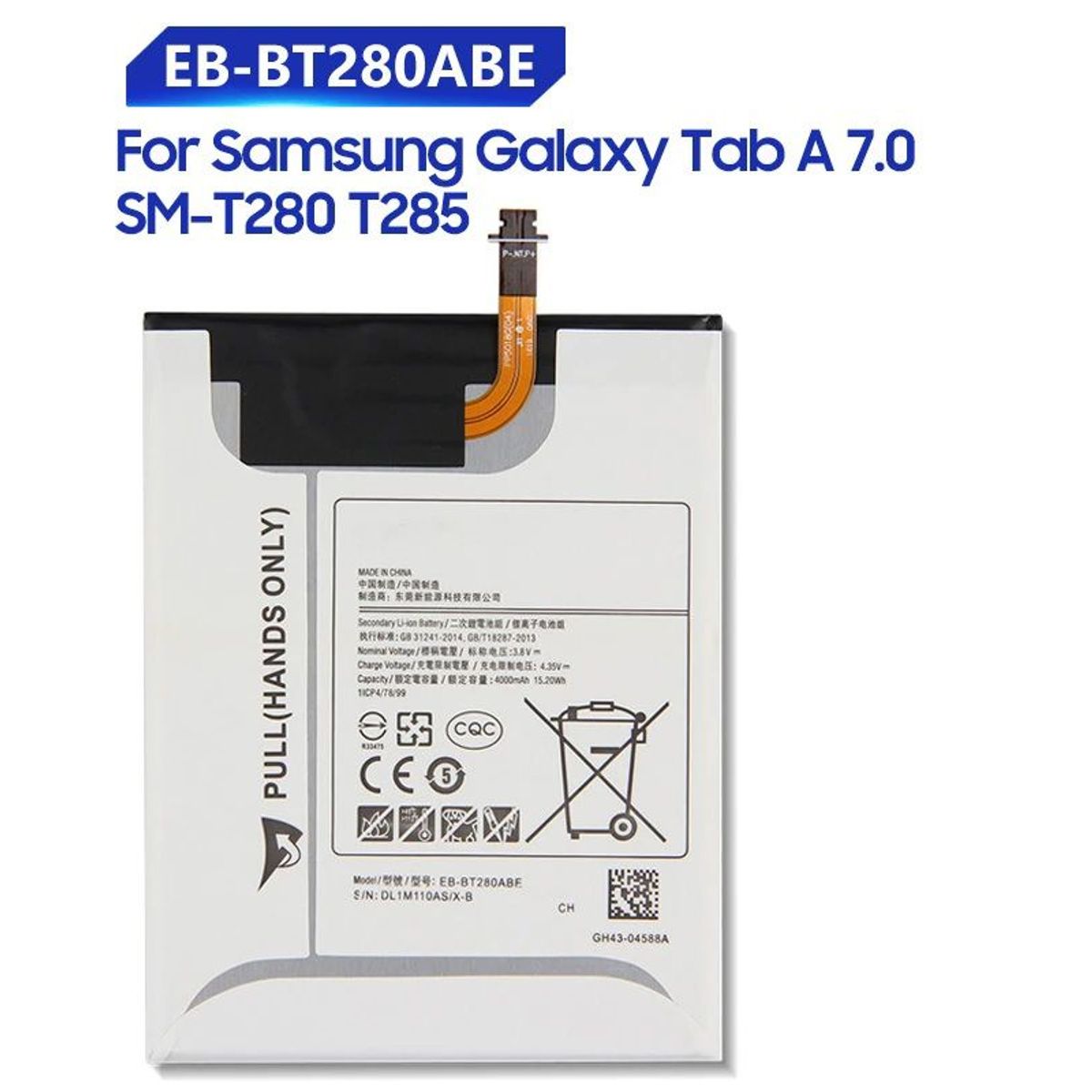 GENERICO - BATERIA SAMSUNG GALAXY TAB A 2016 (T280) - NUEVO