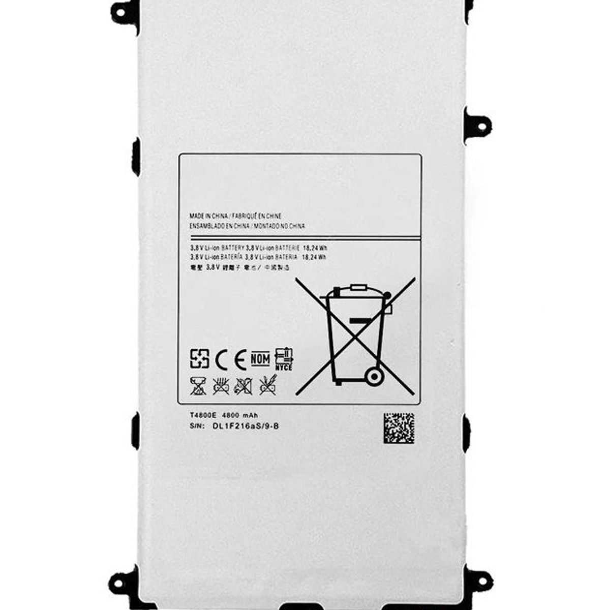 GENERICO - BATERIA SAMSUNG GALAXY TAB PRO 8.4 (T320) - NUEVO