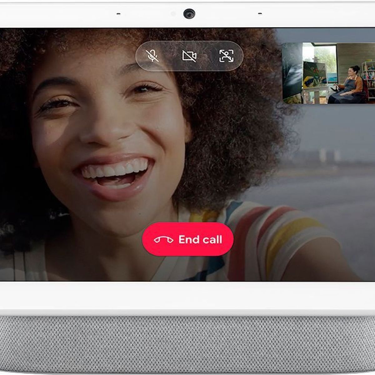 GOOGLE - ASISTENTE GOOGLE NEST HUB MAX GRIS