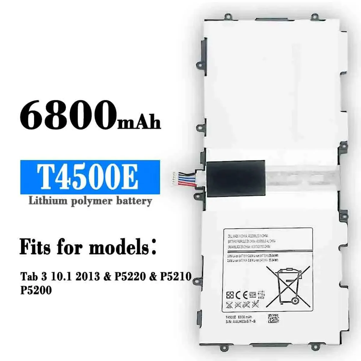 GENERICO - BATERIA SAMSUNG GALAXY TAB 3 10.1 (P5200) - NUEVO