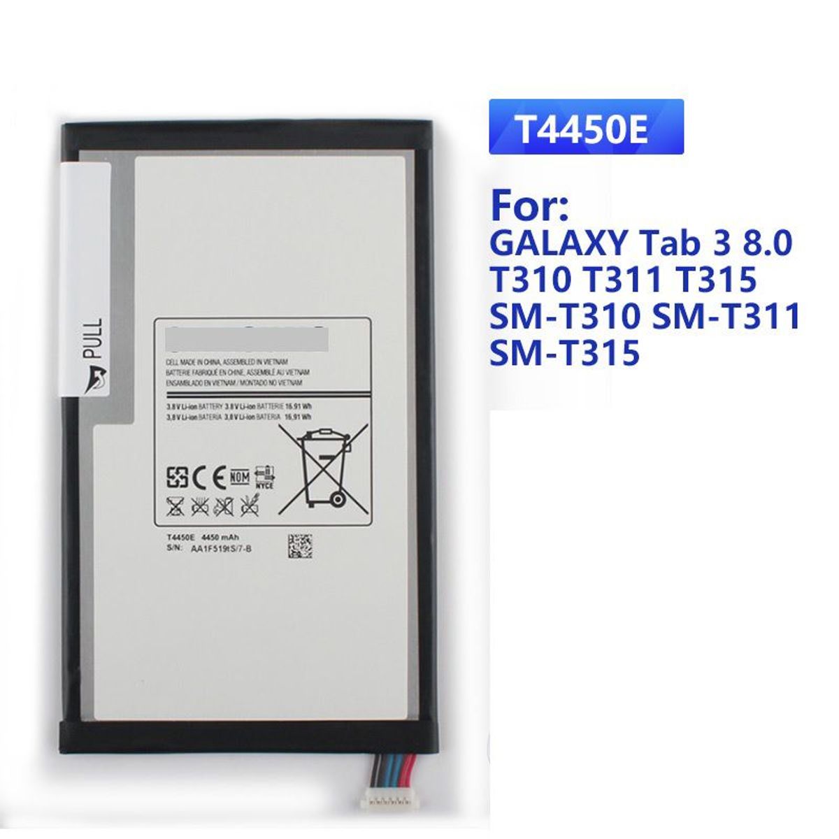 GENERICO - BATERIA SAMSUNG GALAXY TAB 3 8.0 (T310) - NUEVO