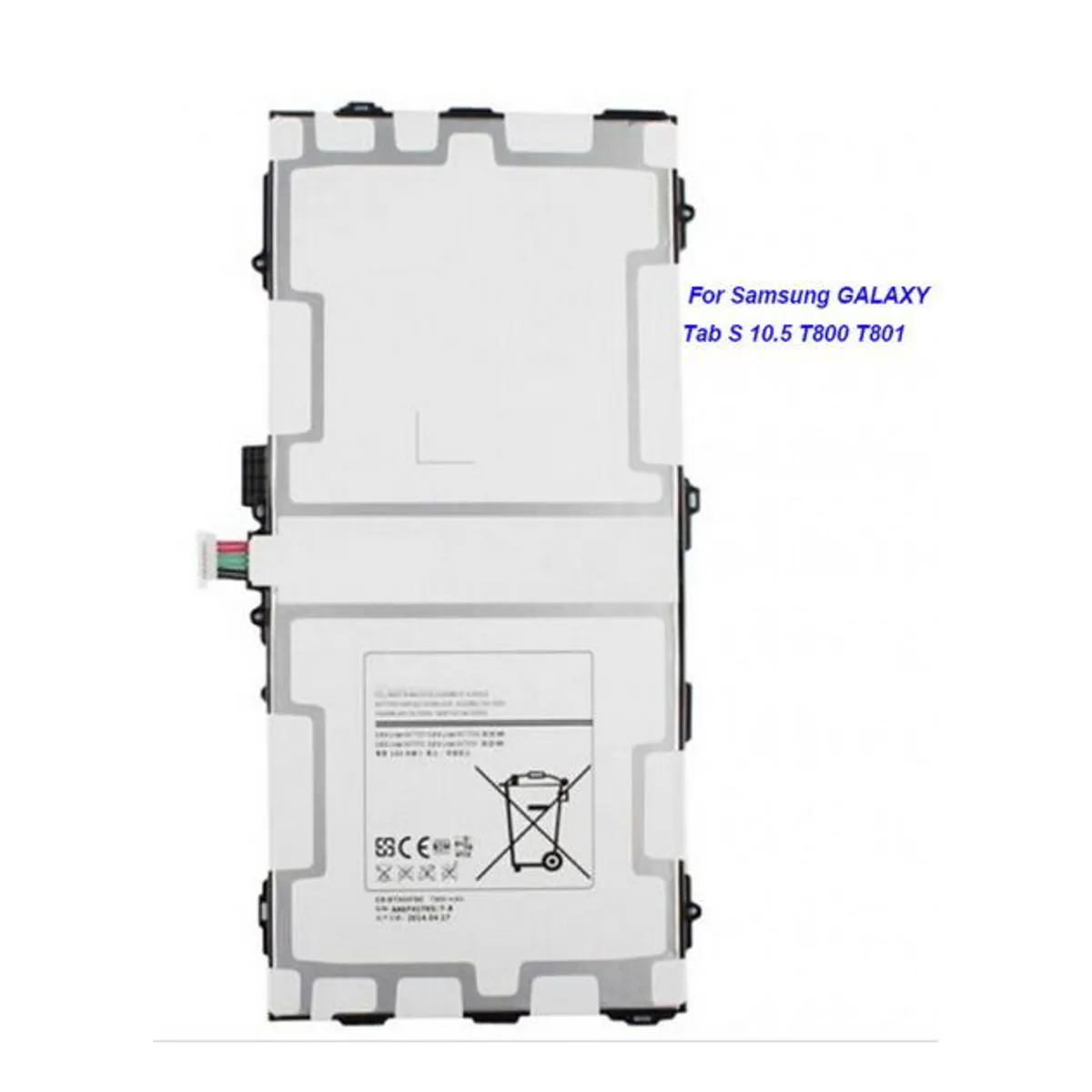 GENERICO - BATERIA SAMSUNG GALAXY TAB S 10.5 - NUEVO