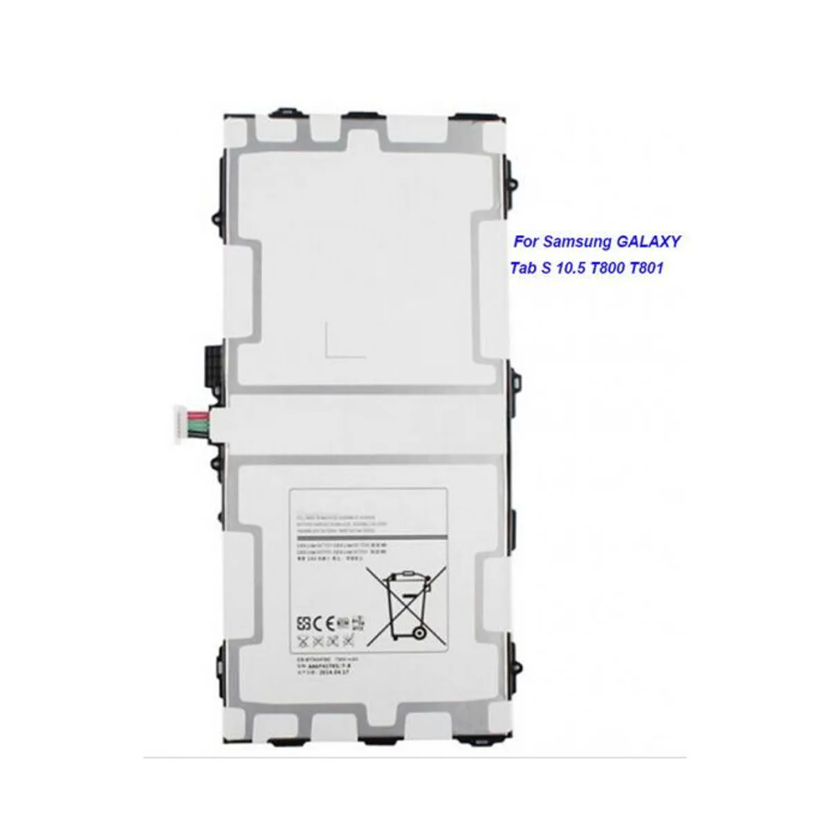 GENERICO - BATERIA SAMSUNG GALAXY TAB S 10.5 - NUEVO