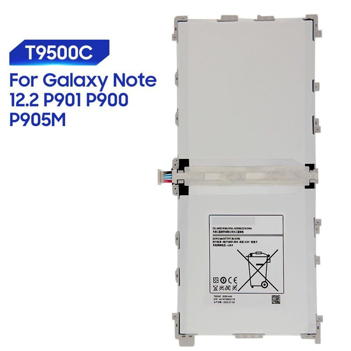 GENERICO - BATERIA SAMSUNG GALAXY NOTE PRO 12.2 (P900) - NUEVO
