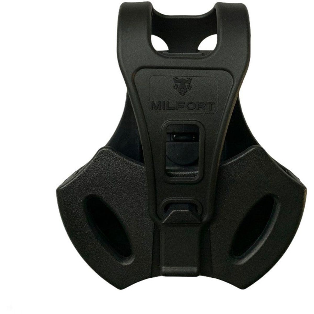 GENERICO - Porta grilletes o esposa policial  en polímero negro