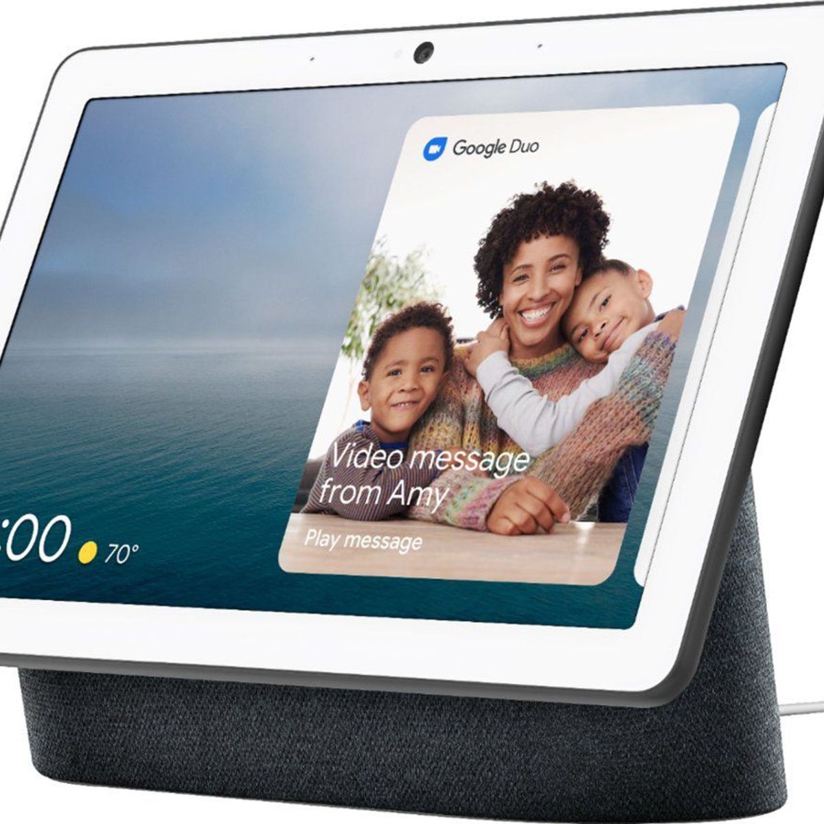 GOOGLE - ASISTENTE GOOGLE NEST HUB MAX NEGRO