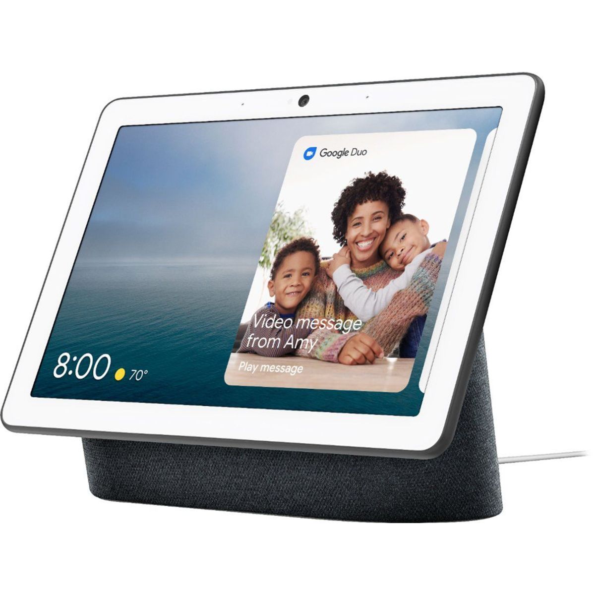 GOOGLE - ASISTENTE GOOGLE NEST HUB MAX NEGRO