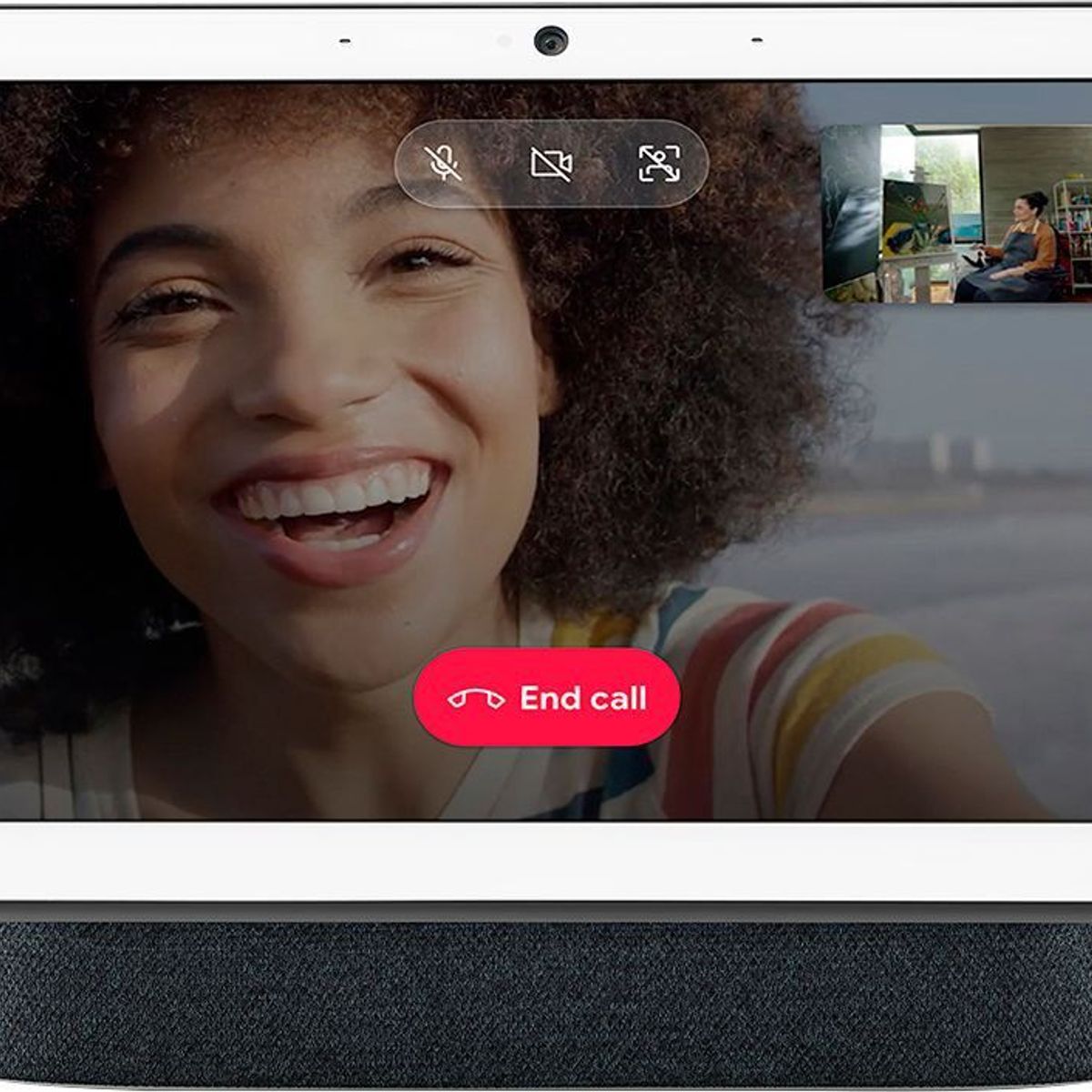 GOOGLE - ASISTENTE GOOGLE NEST HUB MAX NEGRO