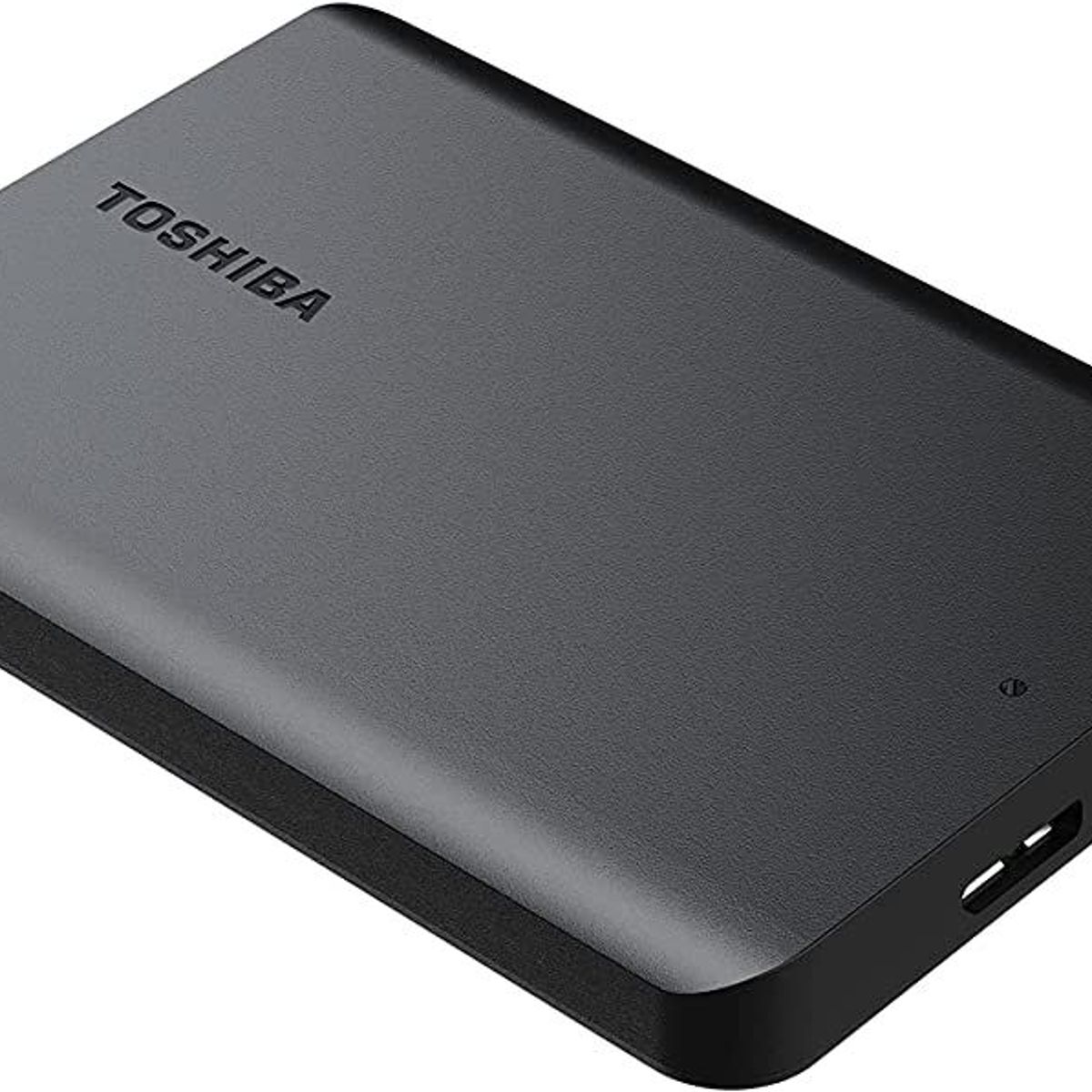 TOSHIBA - Disco Duro externo Toshiba Canvio Basics 1TB Negro HDTB510XK3AA