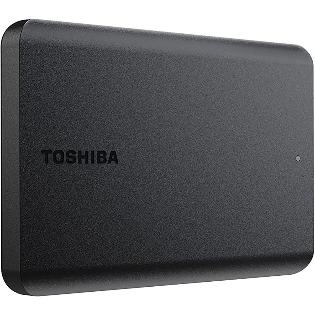 TOSHIBA - Disco Duro Portatil TOSHIBA Canvio Basics 2TB Negro, USB 3.0