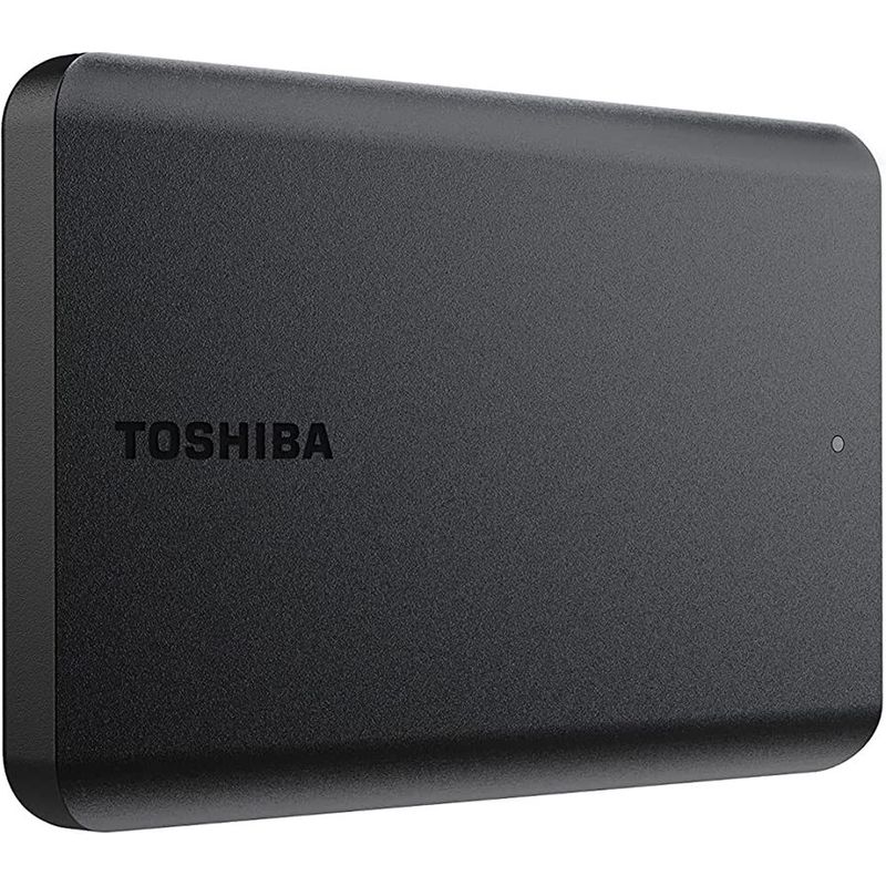 TOSHIBA - Disco Duro Portatil TOSHIBA Canvio Basics 2TB Negro, USB 3.0