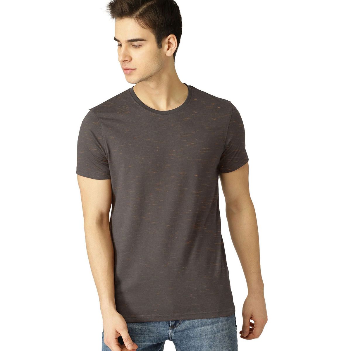 SWISS LORD - POLO - SWISS LORD - PLOMO ORANGE