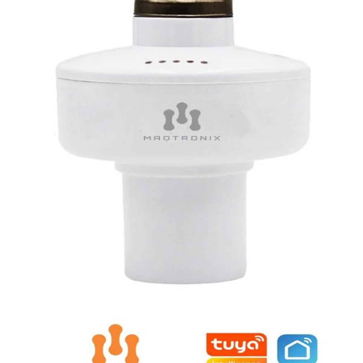 MADTRONIX - Socket Smart para Foco E26E27 Compatible Alexa y Google Assitant