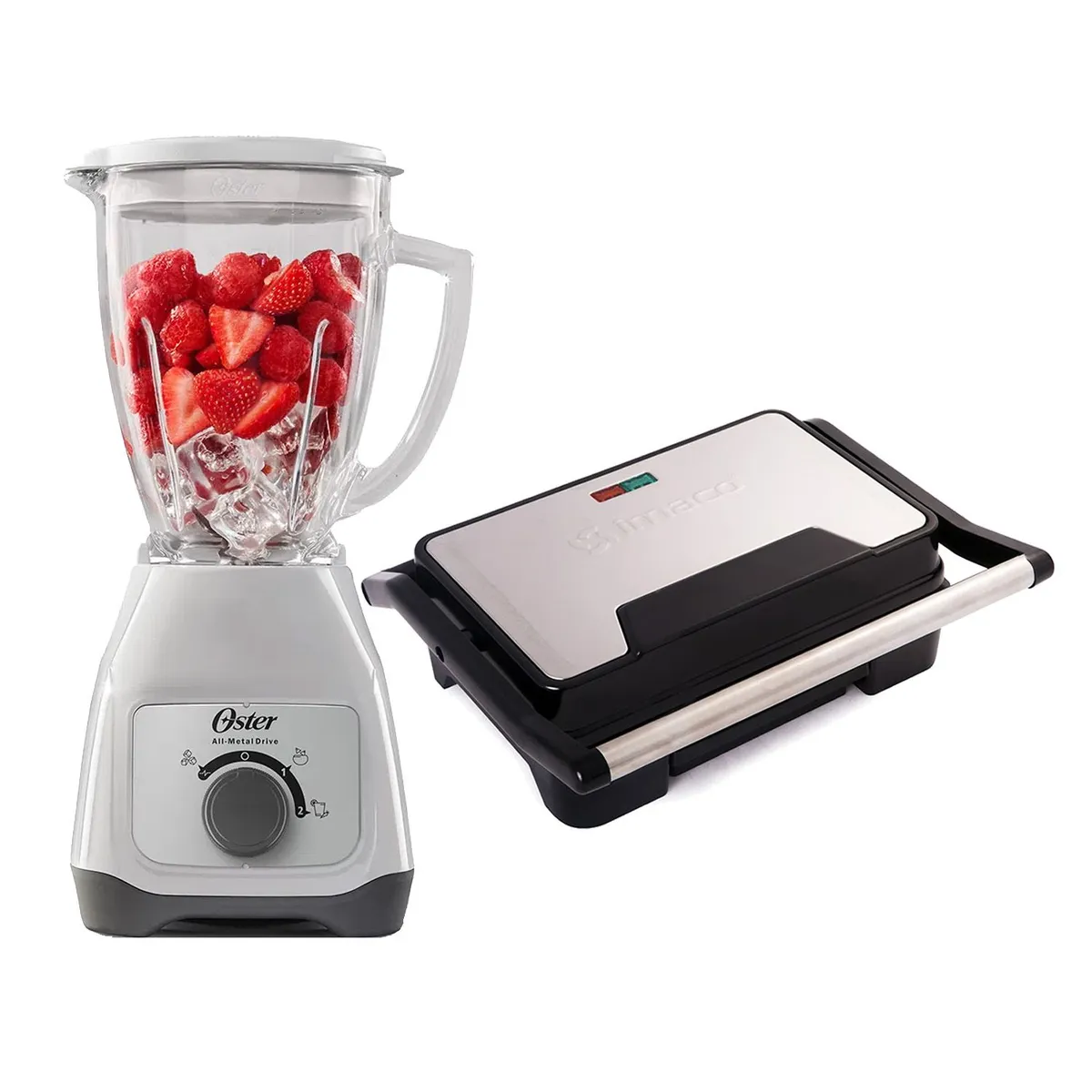 OSTER - Combo Licuadora Oster BLSTKAGWRD Mini Grill Imaco IG2314