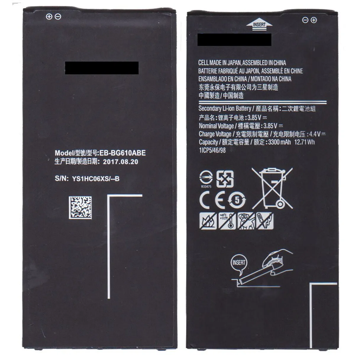 GENERICO - BATERIA SAMSUNG  J7 PRIME - J6 PLUS - J4 PLUS   TORIGINAL-SM NUEVO