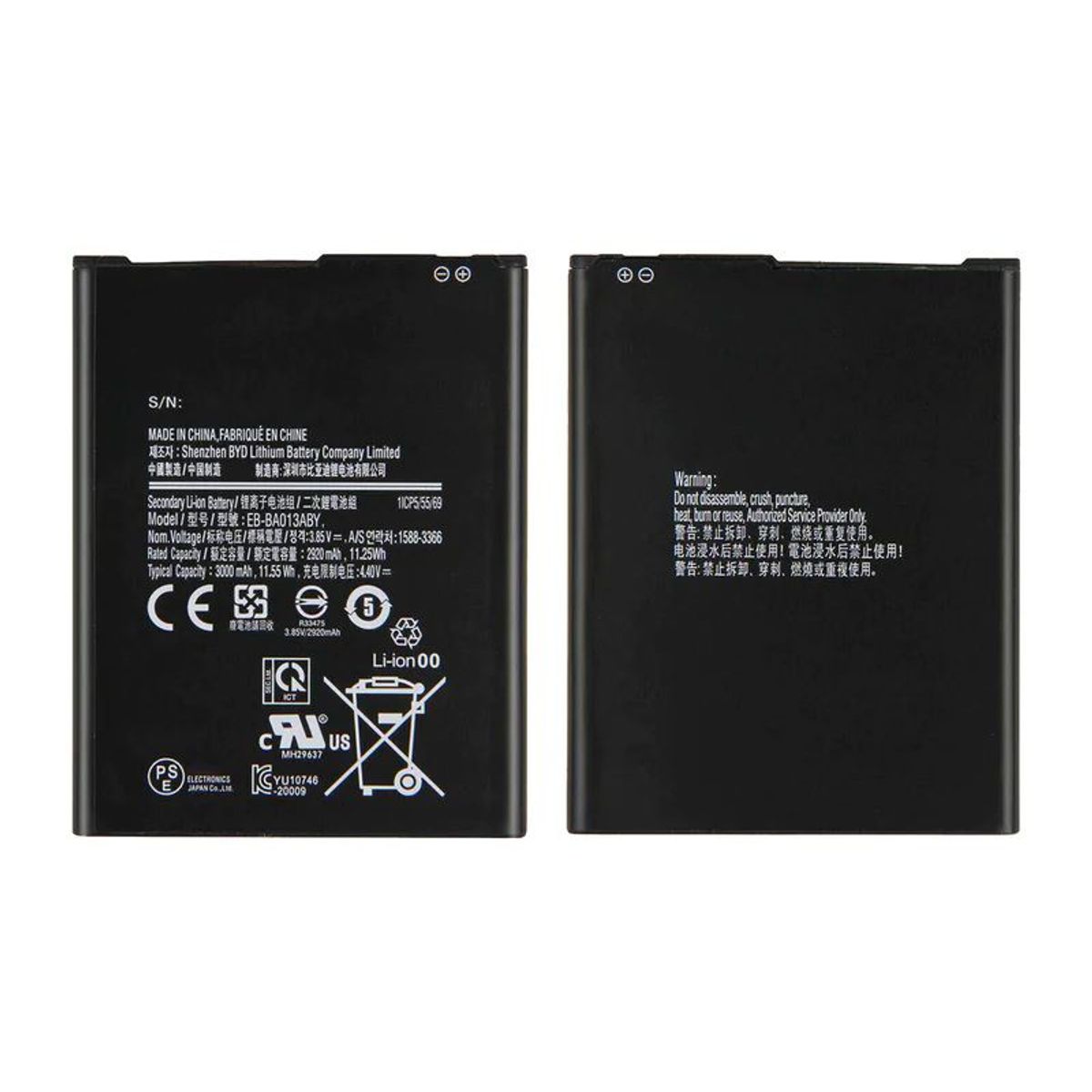 GENERICO - BATERIA SAMSUNG  A01 CORE  TORIGINAL-SM NUEVO