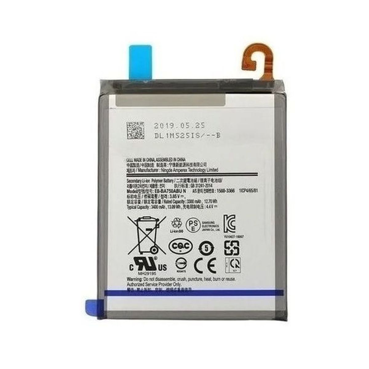 GENERICO - BATERIA SAMSUNG A10 - A7 2018  TORIGINAL-SM NUEVO