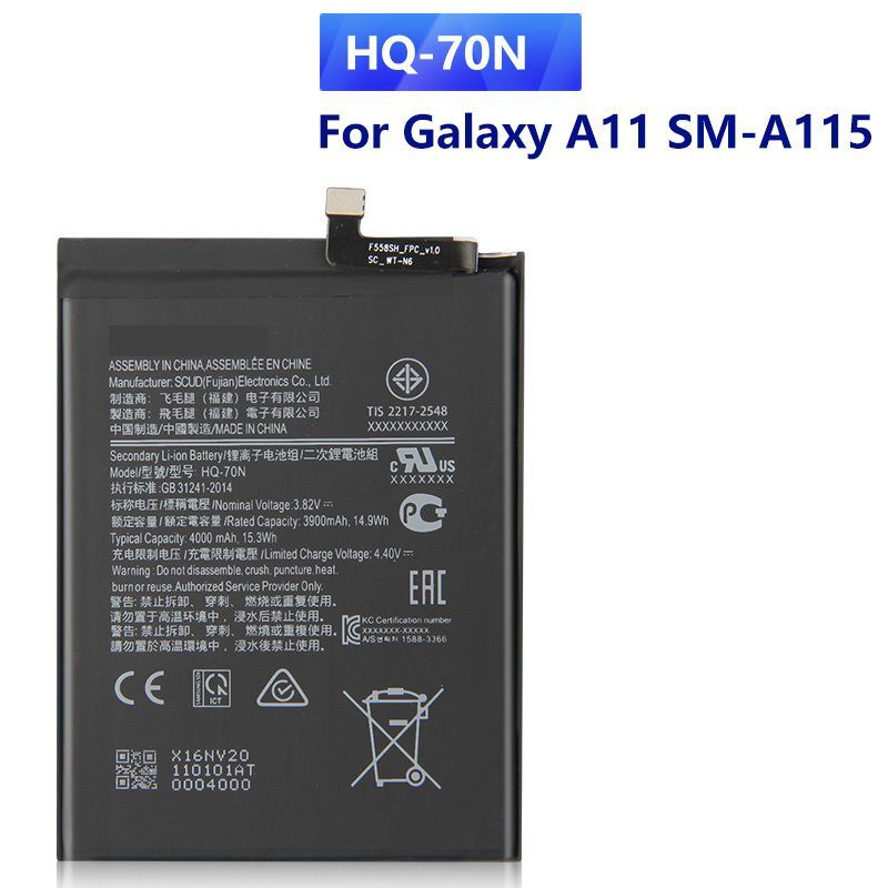 GENERICO - BATERIA SAMSUNG A11 TORIGINAL-SM NUEVO