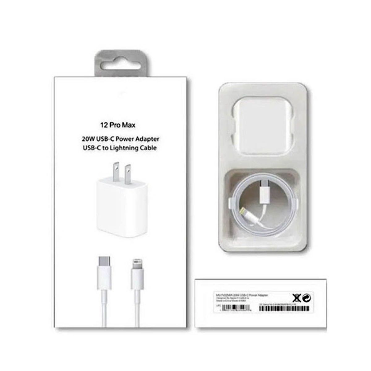 GENERICO - Cargador  Cable Lightning A Tipo C 20w Iphone 11 Pro Max Genérico