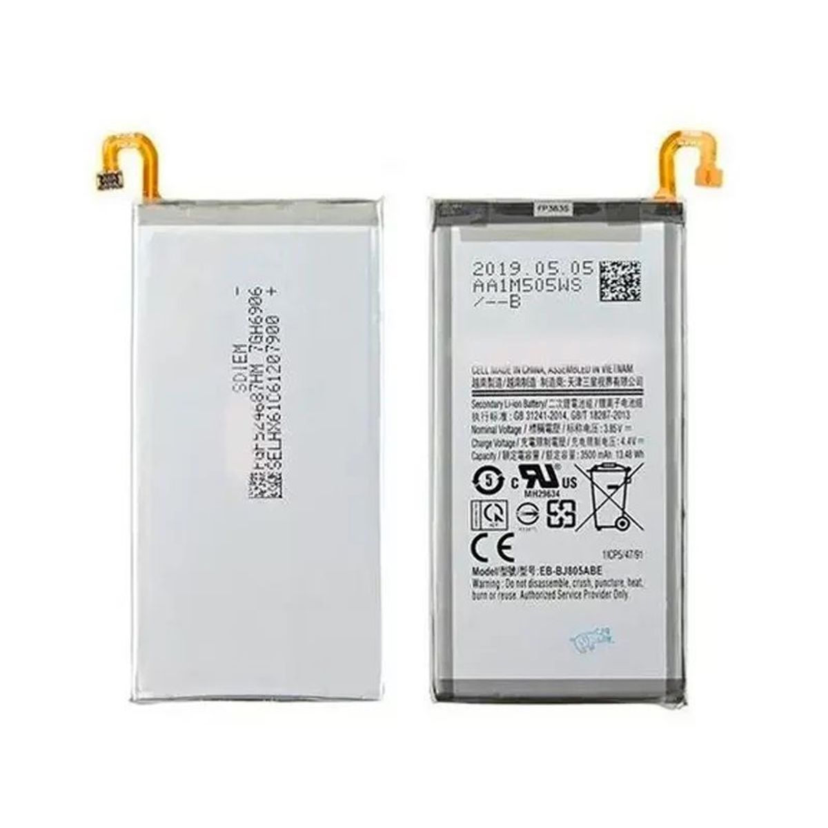 GENERICO - BATERIA SAMSUNG J8 PLUS - A6 PLUS TORIGINAL-SM NUEVO