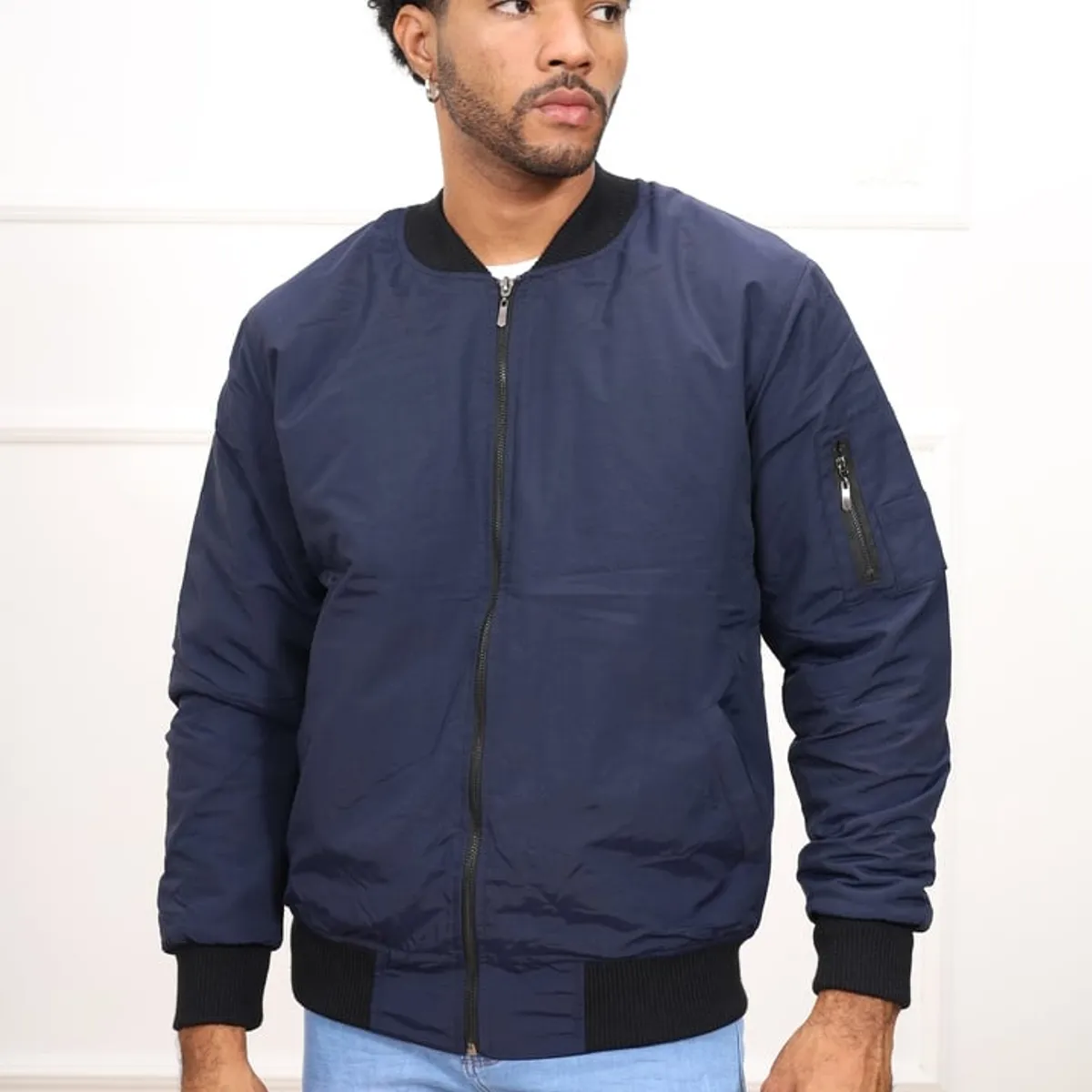 DM DEXMEN - Casaca dexmen bomber jacket Azul