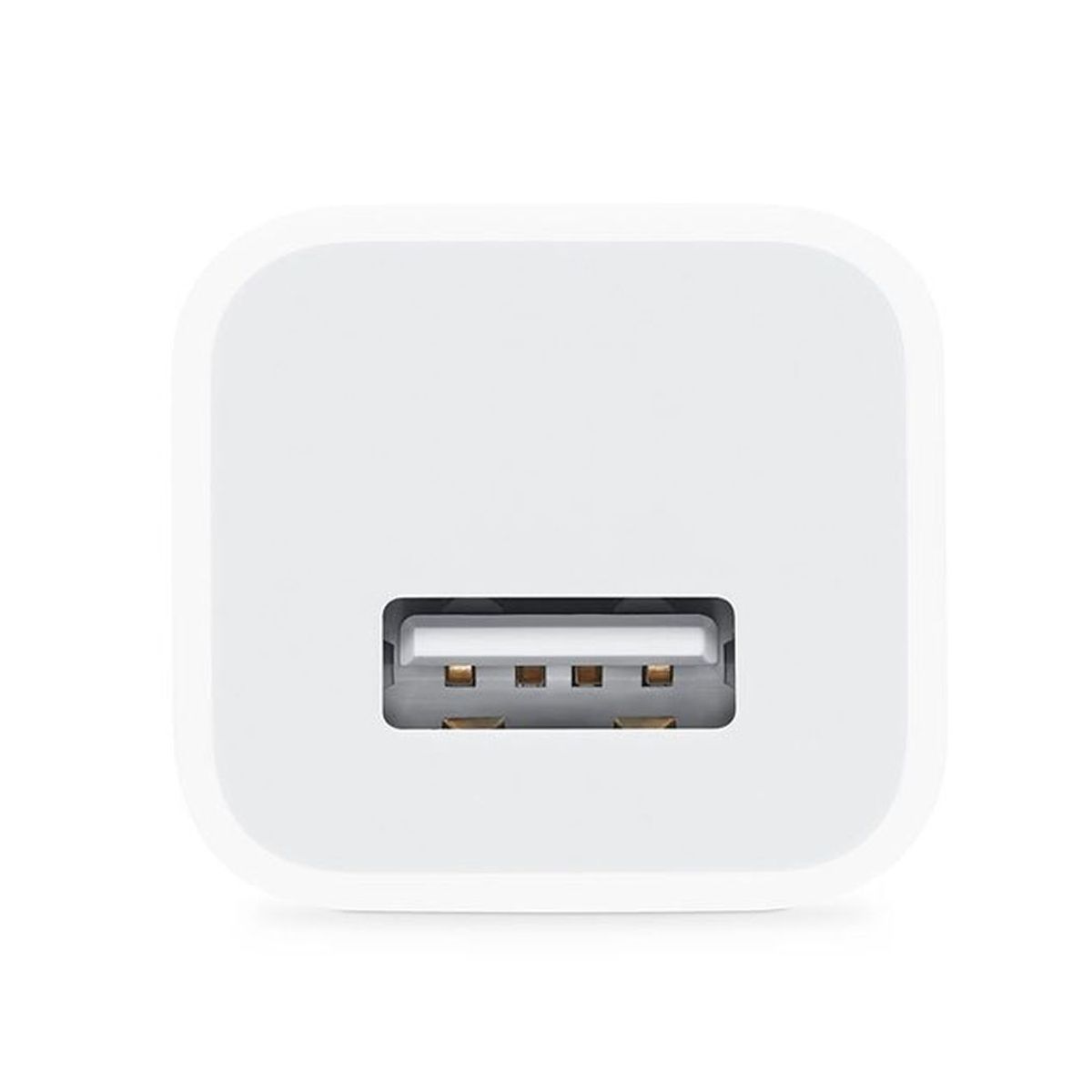 GENERICO - Cargador Cubo Iphone Ipod 5w Adaptador Corriente - Blanco