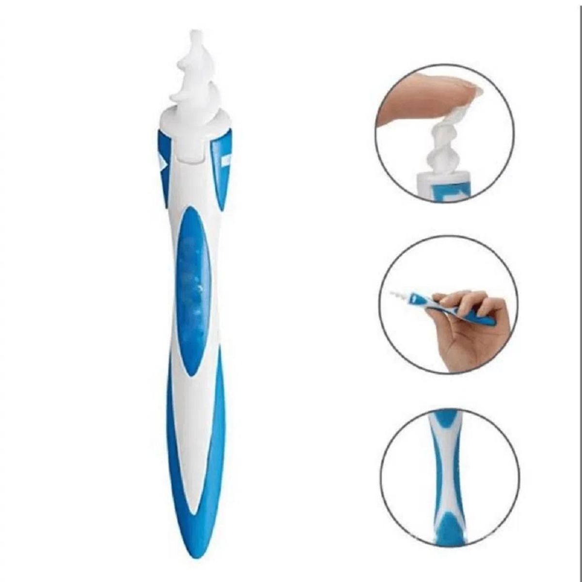 GENERICO - Limpiador de Oído Espiral de Fácil Extracción