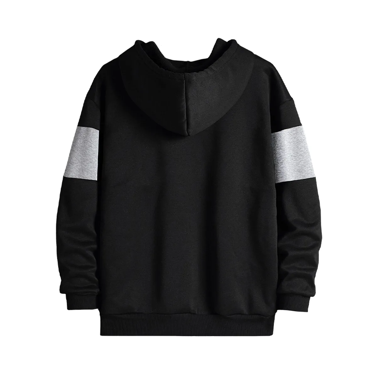 YANSUS - Polera Hombre Yansus Bicolor Negro Melange