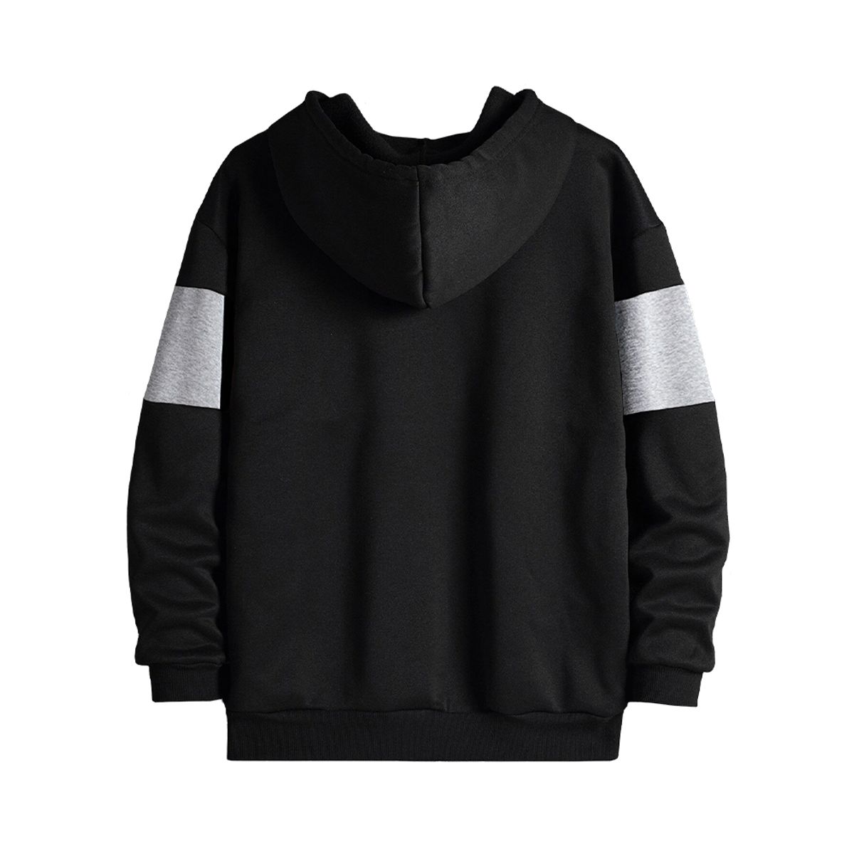 YANSUS - Polera Hombre Yansus Bicolor Negro Melange